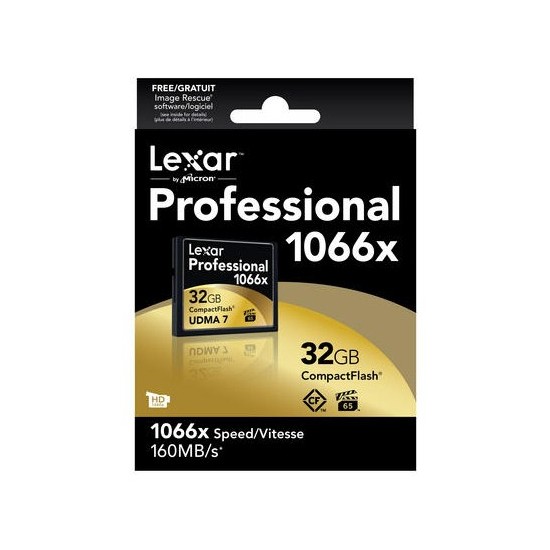 Lexar 32GB 1066x Professional Compact Flash Hafıza Kartı Fiyatı