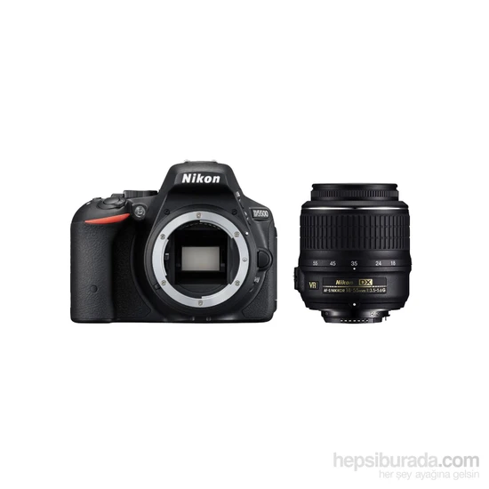 Nikon D5500 + 18-55 Vr + Çanta + 16 Gb Hafıza Kartı