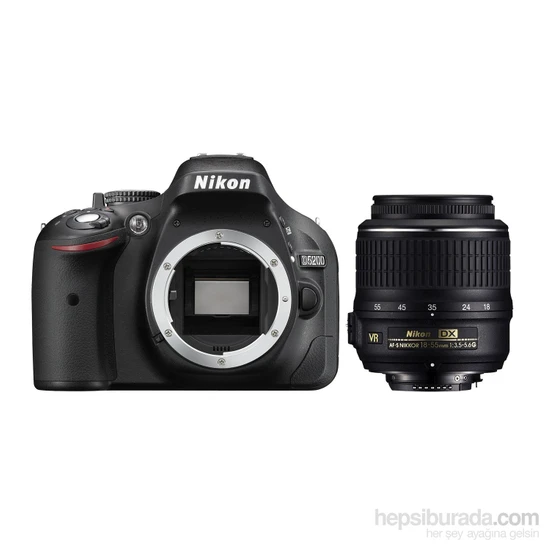 Nikon D5200 + 18-55 Vr + Çanta + 16 Gb Hafıza Kartı