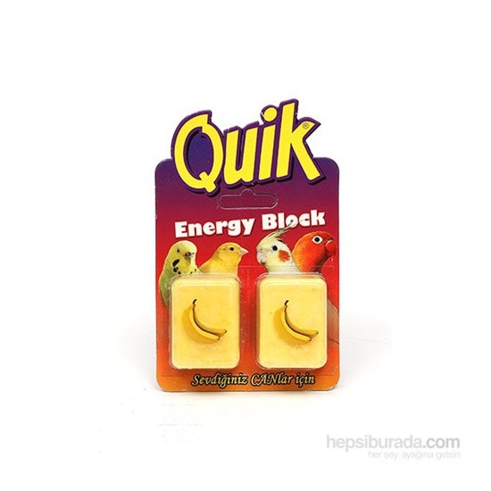Quik Enerji Bloğu Muzlu 2Li