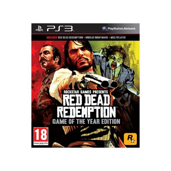 Red Dead Redemptıon G.O.T.Y PS3