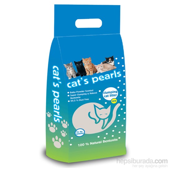 Cat’s Pearls Topaklanan Kedi Kumu 5 Lt kk Fiyatı