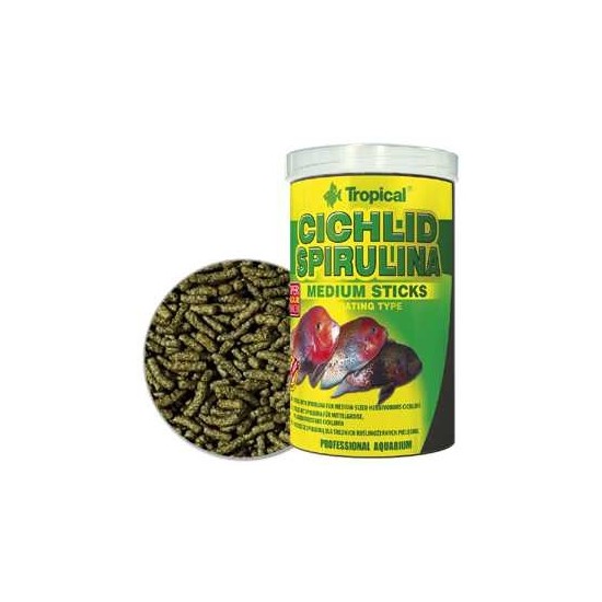 Tropical 63624 Cichlid Spirulina Medium Sticks 250 Ml Fiyatı