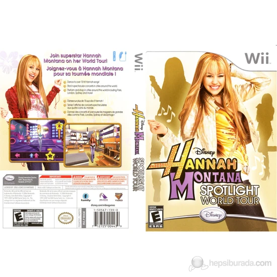 Wii Disney Hannah Montana