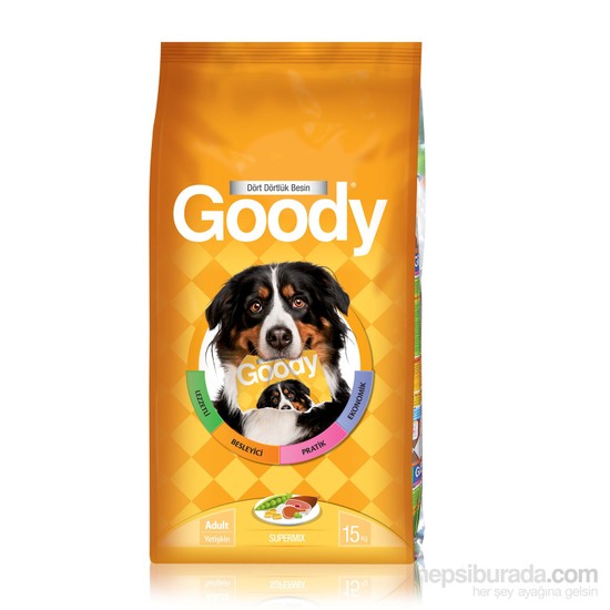 Goody SüperMix Karışık Yetişkin Köpek Maması 15 Kg Fiyatı