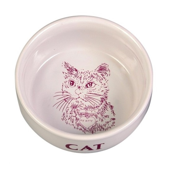 Trixie Kedi Porselen Mama/Su Kabı 0,3Lt/11Cm Beyaz Fiyatı