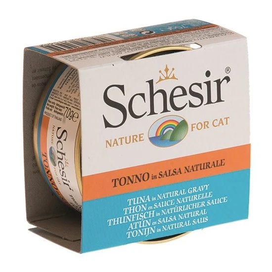 Schesir Cat Broth Naturel Sauce 70Gr - Ton Balıklı Kedi Konservesi