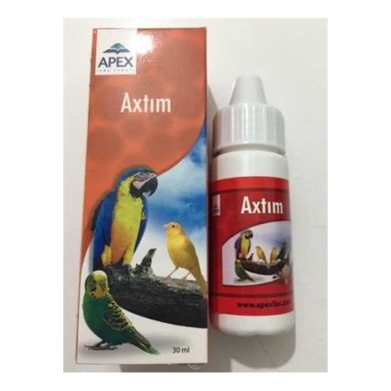 Apex Axtim Kuşlar İçin Soğuk Algınlığı Engel Desteği 30 Ml Fiyatı