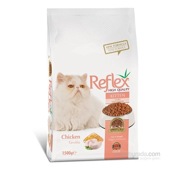 Reflex Kitten Tavuklu Yavru Kedi Maması 1,5 Kg
