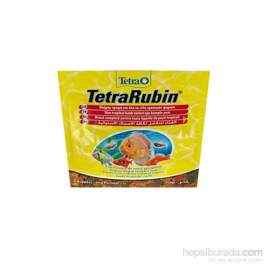 Tetra Rubin Flakes Balık Yemi 12 Gr
