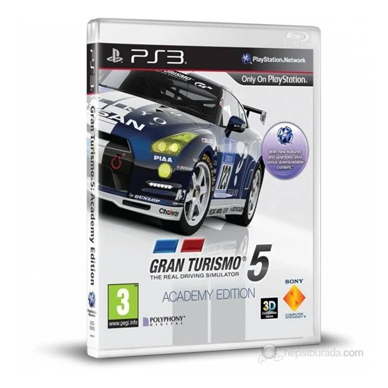 Gran Turismo 5 Academy Edition Türkçe PS3
