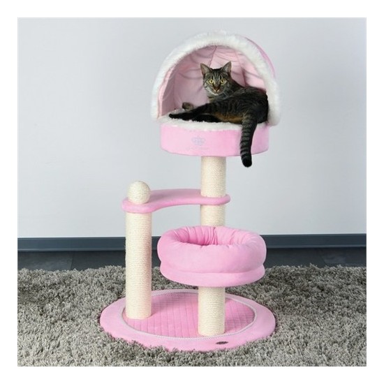 Trixie kedi oyun &amp; tırmalama evi 105 cm, pembe Fiyatı