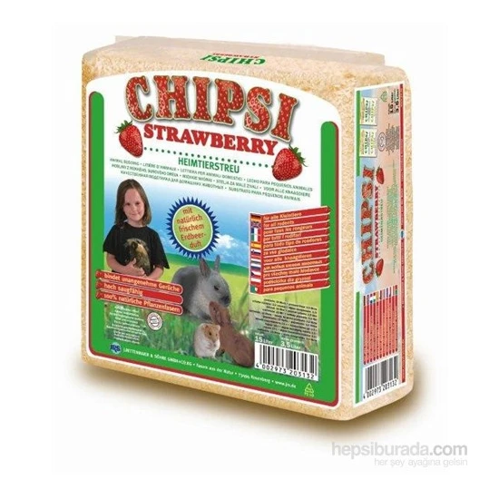 Chipsi Çilekli Talaş 60 Lt 3,2Kg