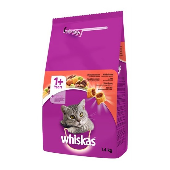 Whiskas Kedi Maması Sığırlı 1+Yaş 1.4 kg Fiyatı
