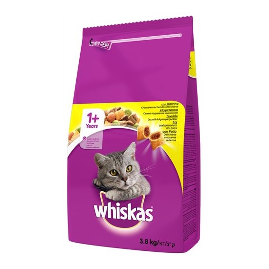 Whiskas Tavuklu Kuru Kedi Maması 3,8 Kg Fiyatı Taksit Seçenekleri