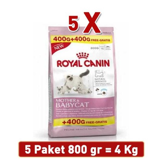 Royal Canin Mother &amp; Babycat Yavru Kuru Kedi Maması 4 Kg 5 X Fiyatı