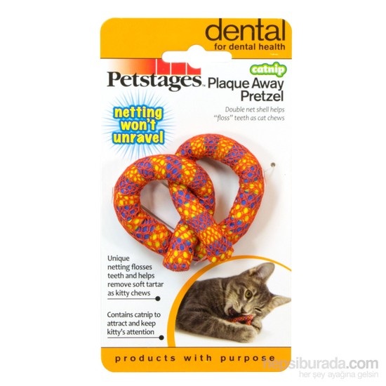 Petstages Catnip Plaque Away Pretzel (catnipli kedi Fiyatı