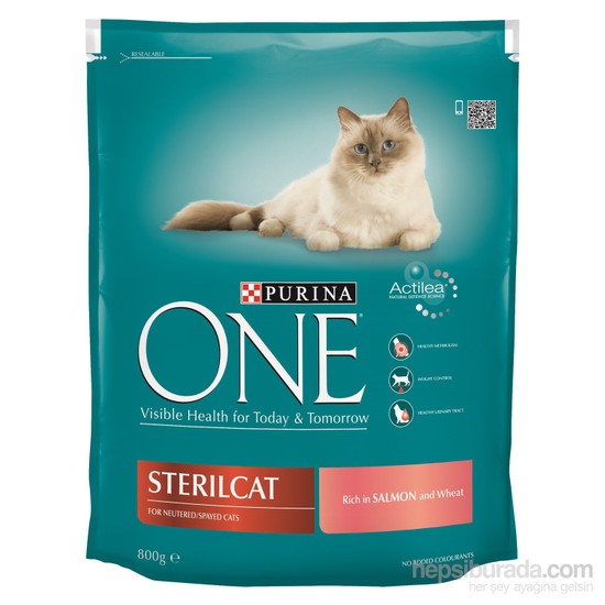 Purina One Steril Kısırlaştırılmış Kediler için Somonlu Kedi Fiyatı