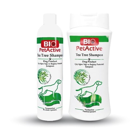 Bio petactive Çay Ağacı Yağlı Köpek Şampuanı 400 Ml