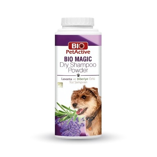 Bio petactive Köpekler İçin Toz Şampuan Lavanta Ve Biberiye 150g