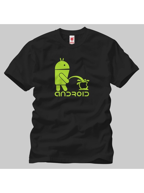 Android Pissed Erkek Tişört