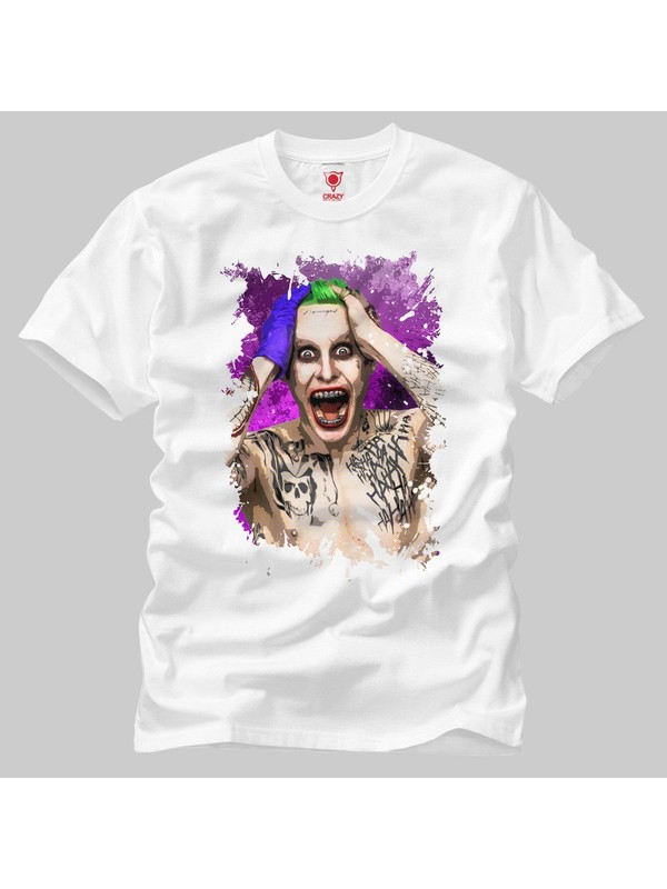 Crazy Suicide Squad: Jarde Leto Joker Erkek T-Shirt