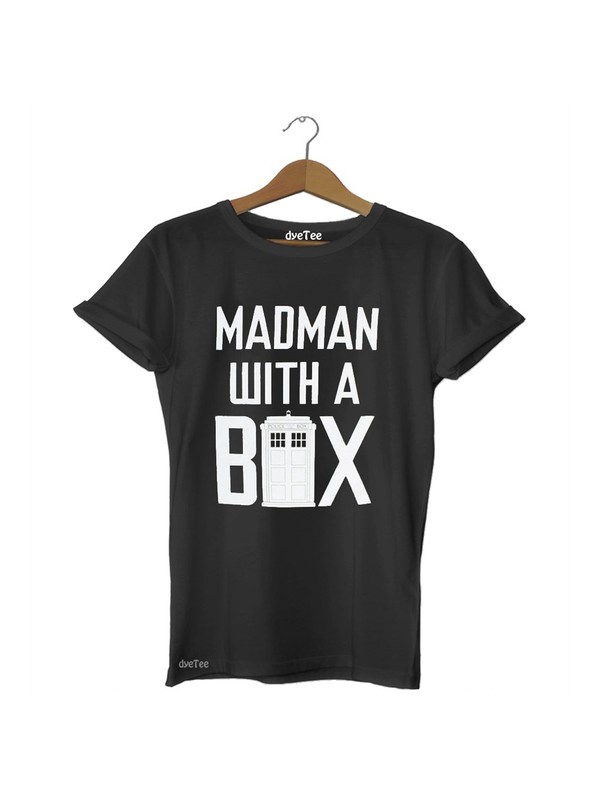 Dyetee Madman Box Erkek T-Shirt