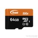 Team 64GB MicroSDXC UHS-I Class 10 80MB/Sn Hafıza Kartı+SD Adaptör (TMMSD64GUHS)
