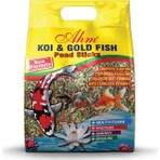 Ahm Koi & Gold Fish Mix Sticks 1 kg Yüksek Kalite Akvaryum Balıkları İçin Besleyici ve Sindirimi Kolay