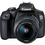 Canon EOS 2000D DSLR Fotoğraf Makinesi 24.1 MP, EF-S 18-55mm IS II Lens, APS-C CMOS Sensör, 3" LCD Ekran ve SD Kart Desteği