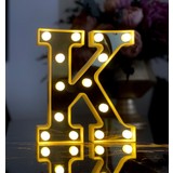 Gift Moda 3D Işıklı LED Harf Dekoratif Aydınlatma Büyük Boy