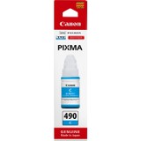 Canon GI-490 C Orijinal Cam Göbeği (Mavi) Mürekkep Kartuşu