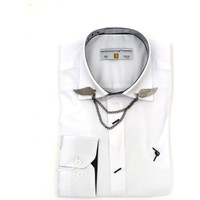 Doctor Junior Yakası Zincirli Gömlek