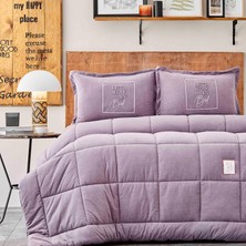 Karaca Home Toffee Lila Tek Kişilik Cotton Comfort Set