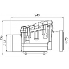 Luxwares Ø 75 Atık Su Çekvalf