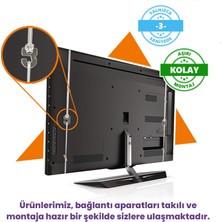 Evçelik 2.5mm Elmas Panel Samsung 40K6500 Curved Tv Ekran Koruyucu