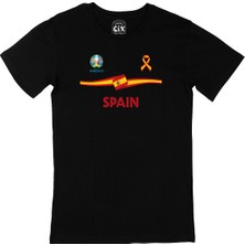 Cix Ispanya Euro 2020 Siyah Tişört