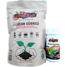 Vermisafa Organik Solucan Gübresi 1 kg Katı + 250 gr Sıvı