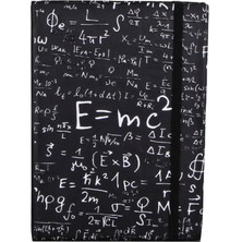 Hediyekanalı  Einstein Küçük Boy Defter Siyah 30'lu