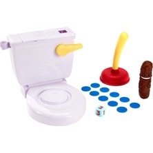 Flushin' Frenzy Kutu Oyunu, 5 Yaş ve Üzeri Çocuklar İçin Eğlenceli, Fırlatmalı Oyun, Mattel Games Fww30