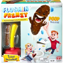 Flushin' Frenzy Kutu Oyunu, 5 Yaş ve Üzeri Çocuklar İçin Eğlenceli, Fırlatmalı Oyun, Mattel Games Fww30