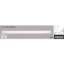 CT-2476 72W Ledli Bant Armatür Beyaz Işık  Cata