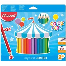 Maped Kuru Boya Color'peps Jumbo 24'lü