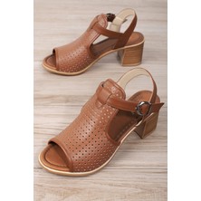 Khayt Kadife Topuklu Günlük Kadın Ayakkabı