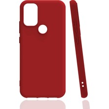 Tekno Grup General Mobile GM21 Plus Kılıf Mat Esnek Biye Silikon Kılıf + Cam Ekran Koruyucu