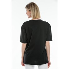 Superlife Oversize Brookyln Baskıl Tshirt