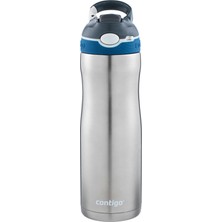 Contigo 2094941 Tek El Bas İç Ashland Chill Çelik Su Matarası 720 ml