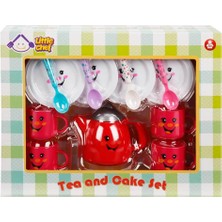 Little Chef 12-14 Parça Kutulu Yiyecekler Çay-Kek Set 23301