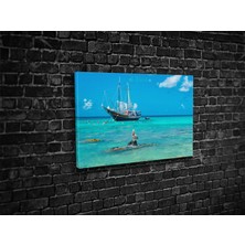 Tablo 360 Okyanus Manzarası Kanvas Tablo