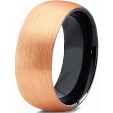 Chavin Bayan Erkek Eskitilmiş Gold Tungsten Yüzük Dm82 14